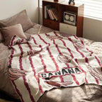 Banana Stripe Throw 1