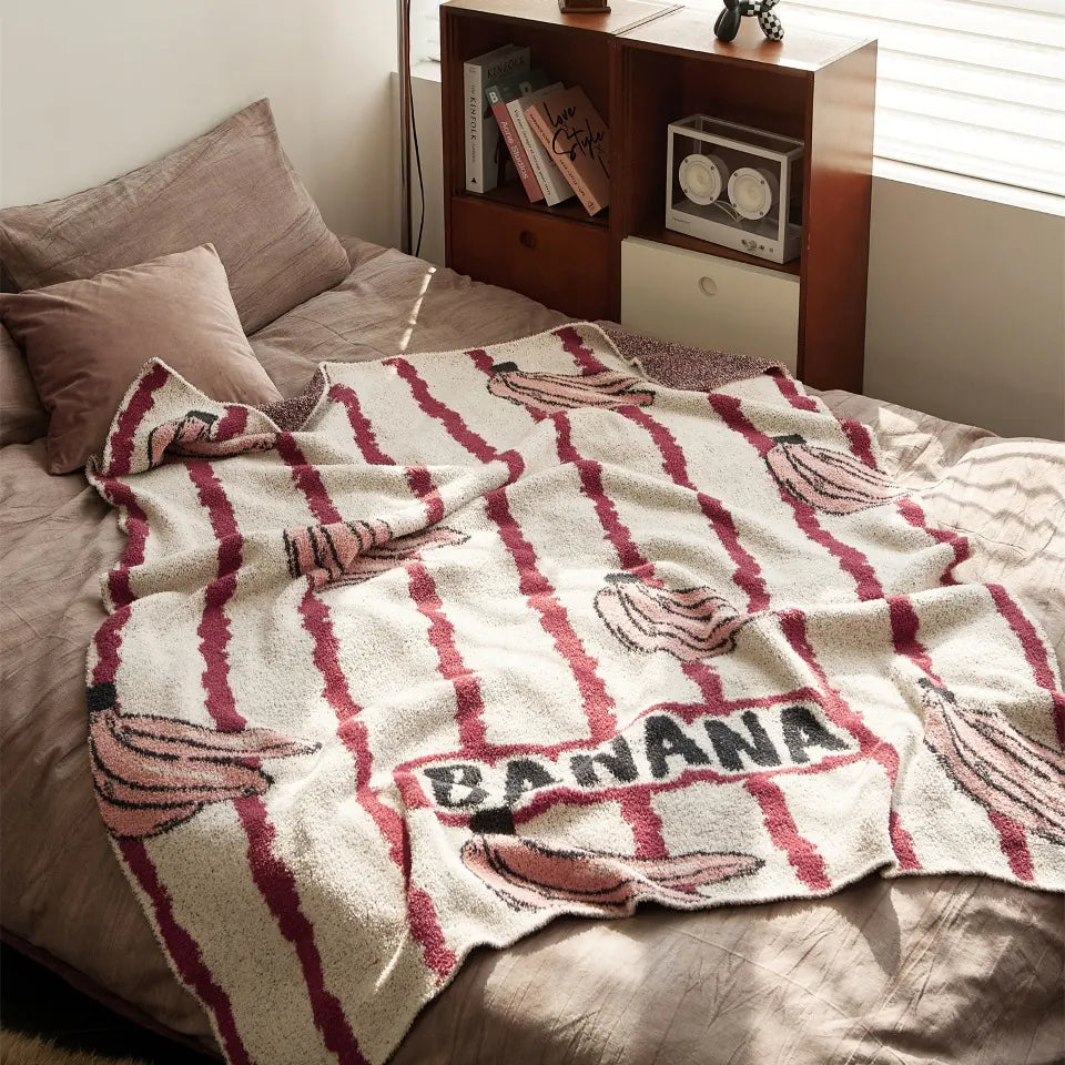 Banana Stripe Throw 1