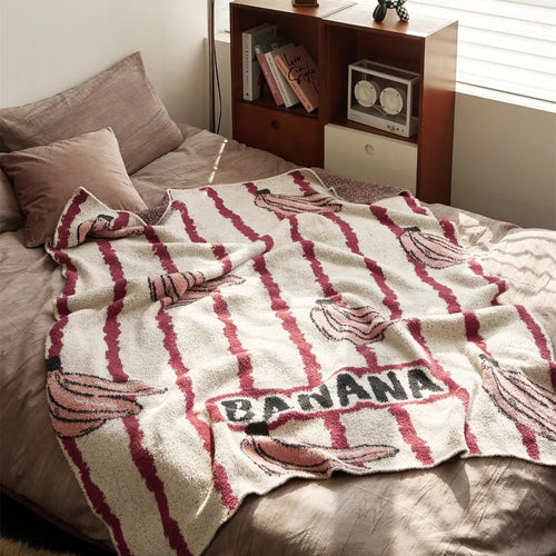 Banana Stripe Throw 1