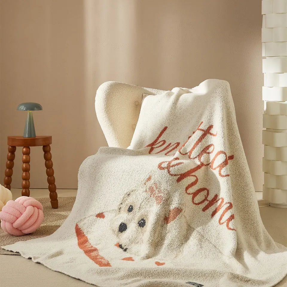 Knitted Home Throw 2