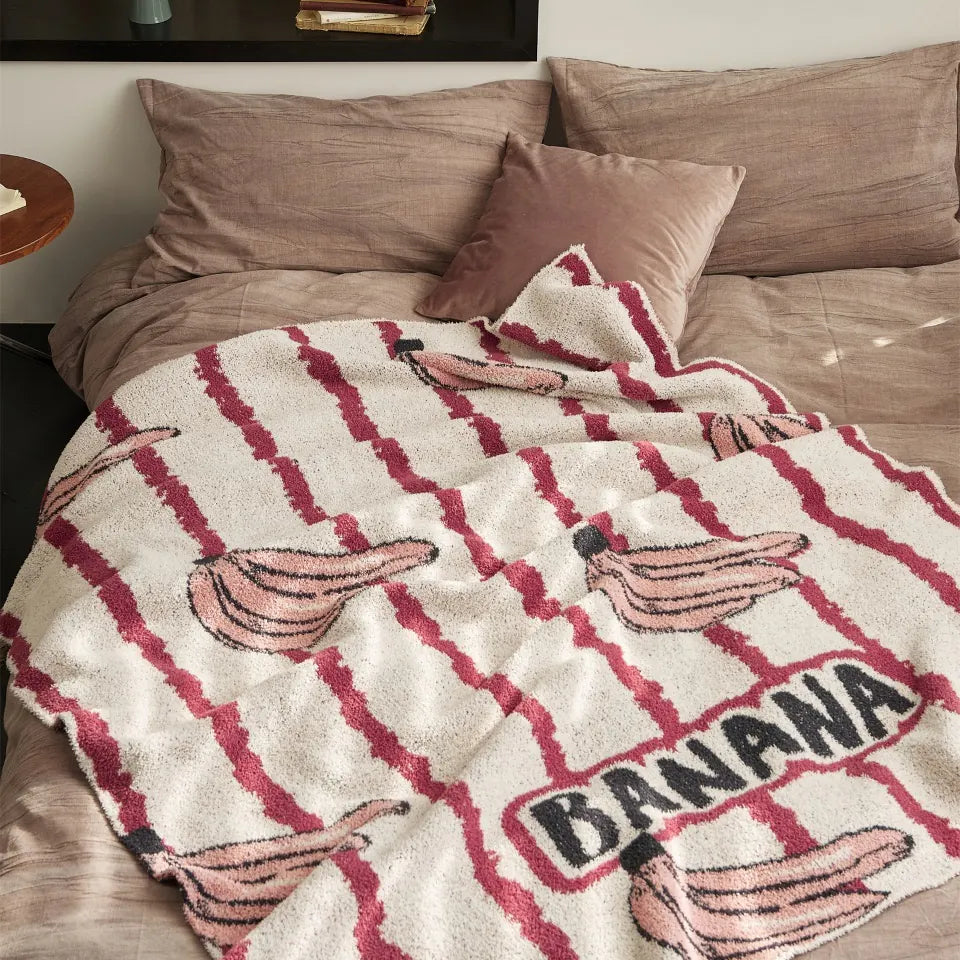 Banana Stripe Throw 3