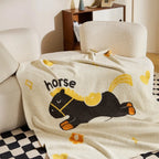 Black Horse Throw 3