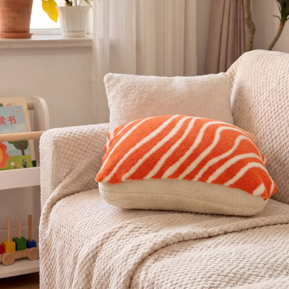 Salmon Pillow 4