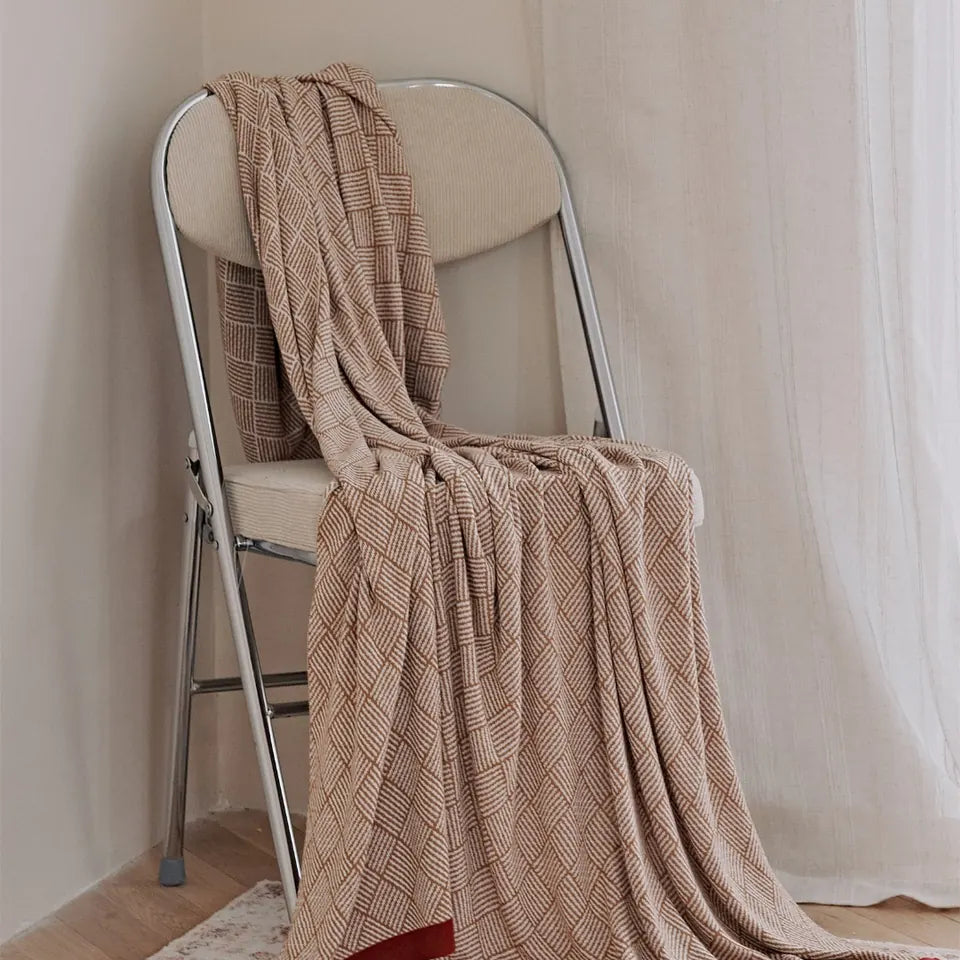 Diamond Weave Throw 4