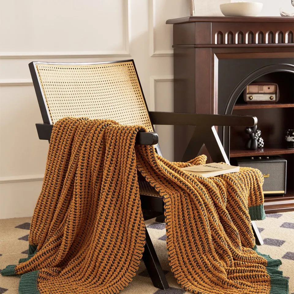 Ribbed Edge Throw 5