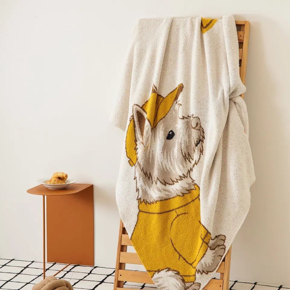 Yellow Dog Throw 5