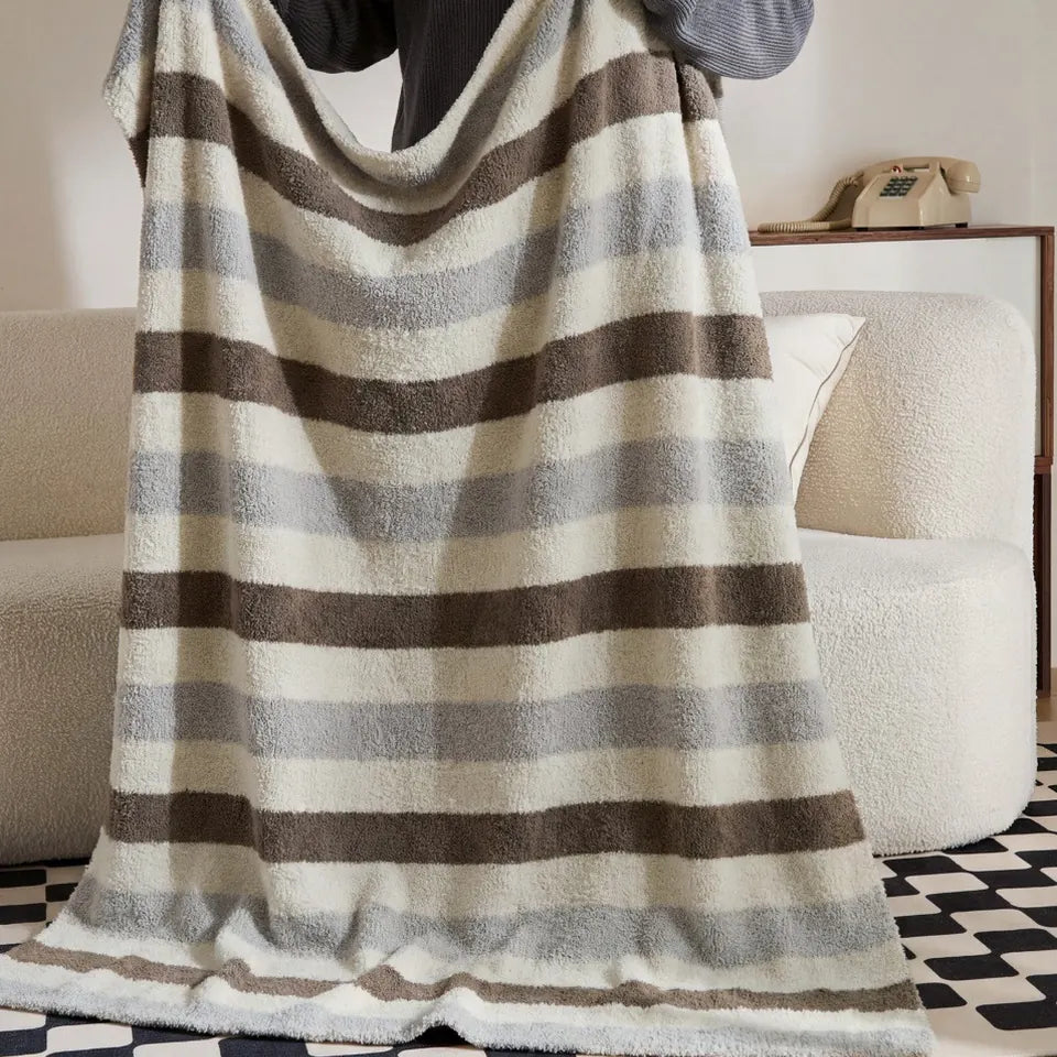 Soft Stripe Throw 6