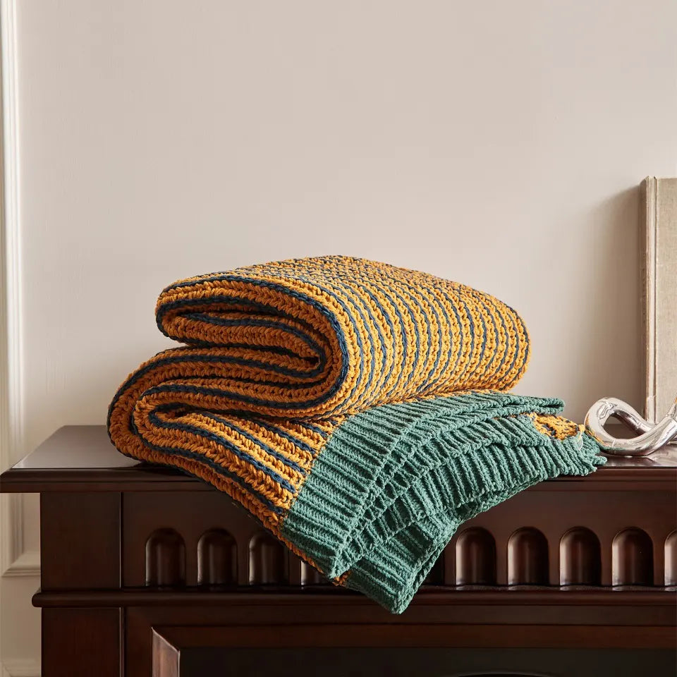 Ribbed Edge Throw 7