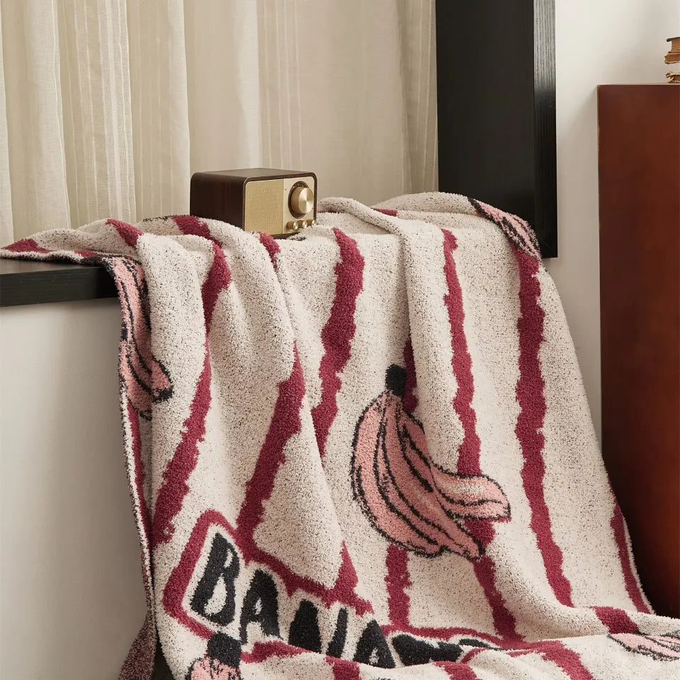 Banana Stripe Throw 7