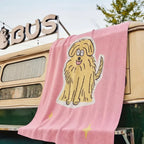 Pink Pup Throw 7