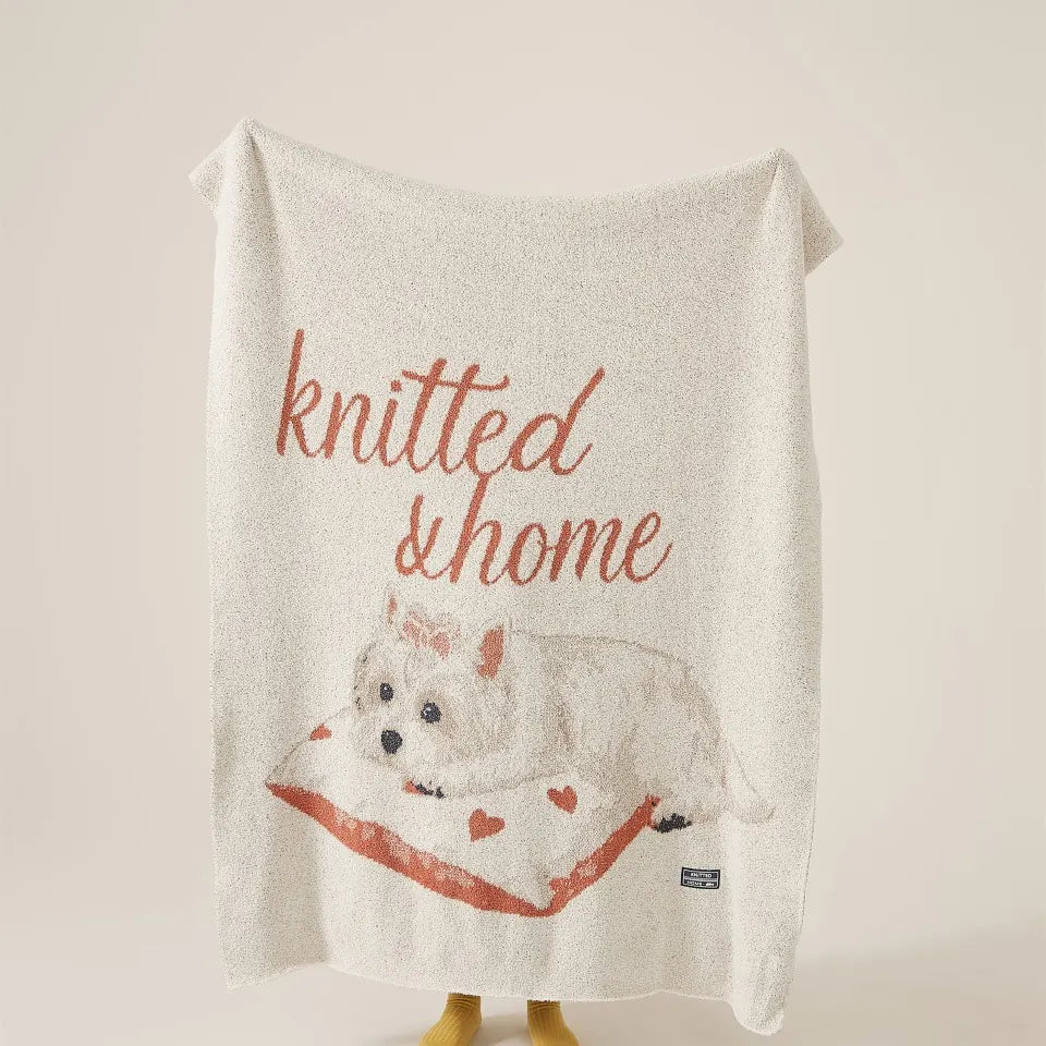 Knitted Home Throw 7