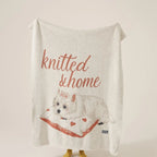 Knitted Home Throw 7