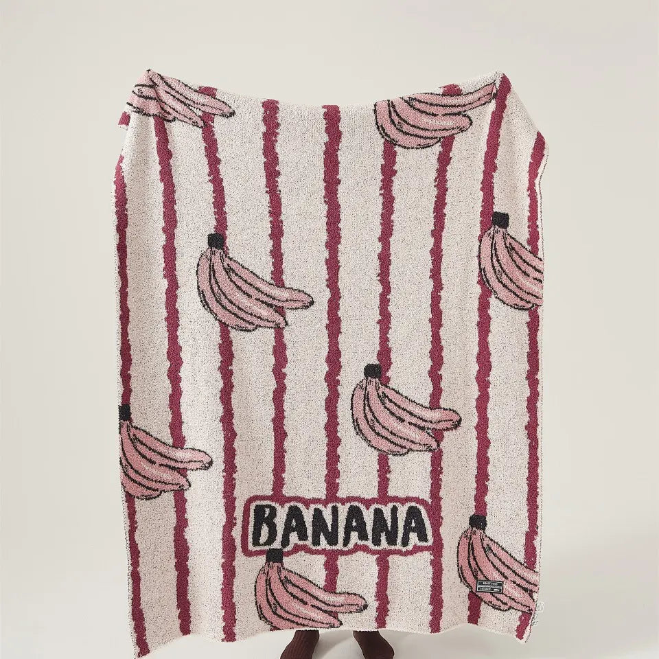 Banana Stripe Throw 8