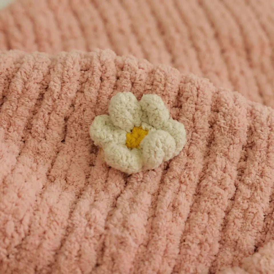 Daisy Texture Throw 8