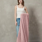 Pink Chenille Throw 8