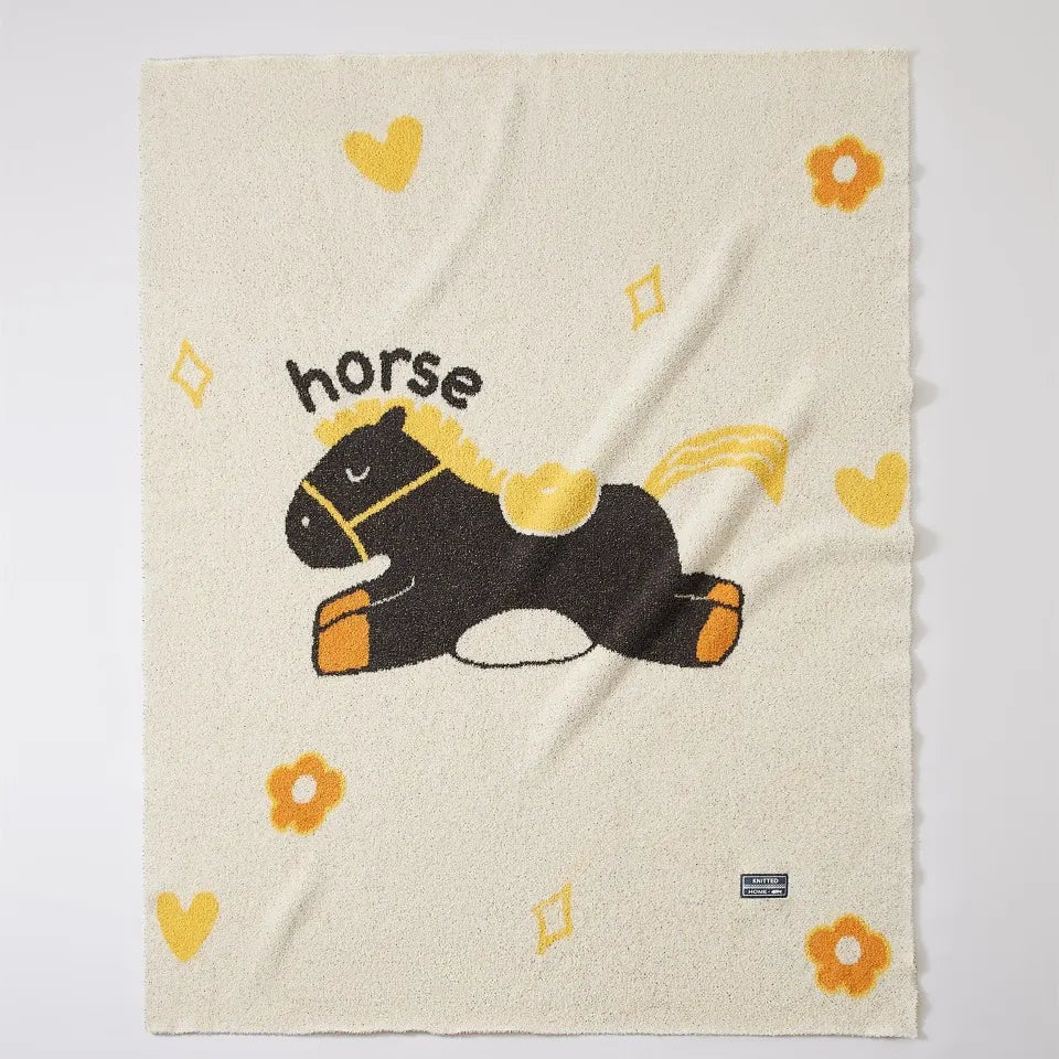 Black Horse Throw 8