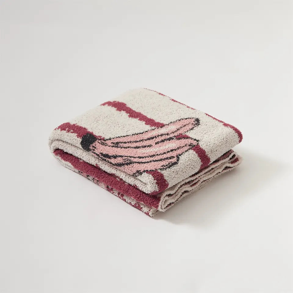 Banana Stripe Throw 9