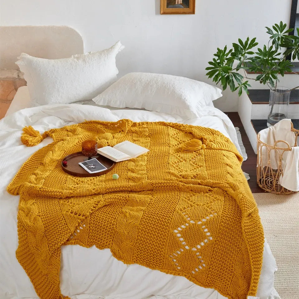 Plush Knit Throw 10
