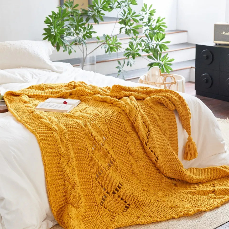 Plush Knit Throw 12