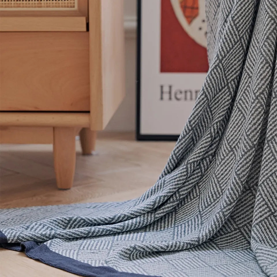 Diamond Weave Throw 15