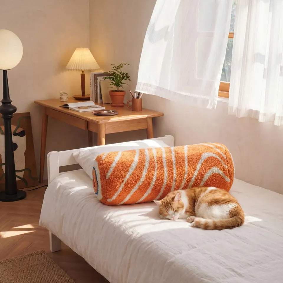 Salmon Pillow 17
