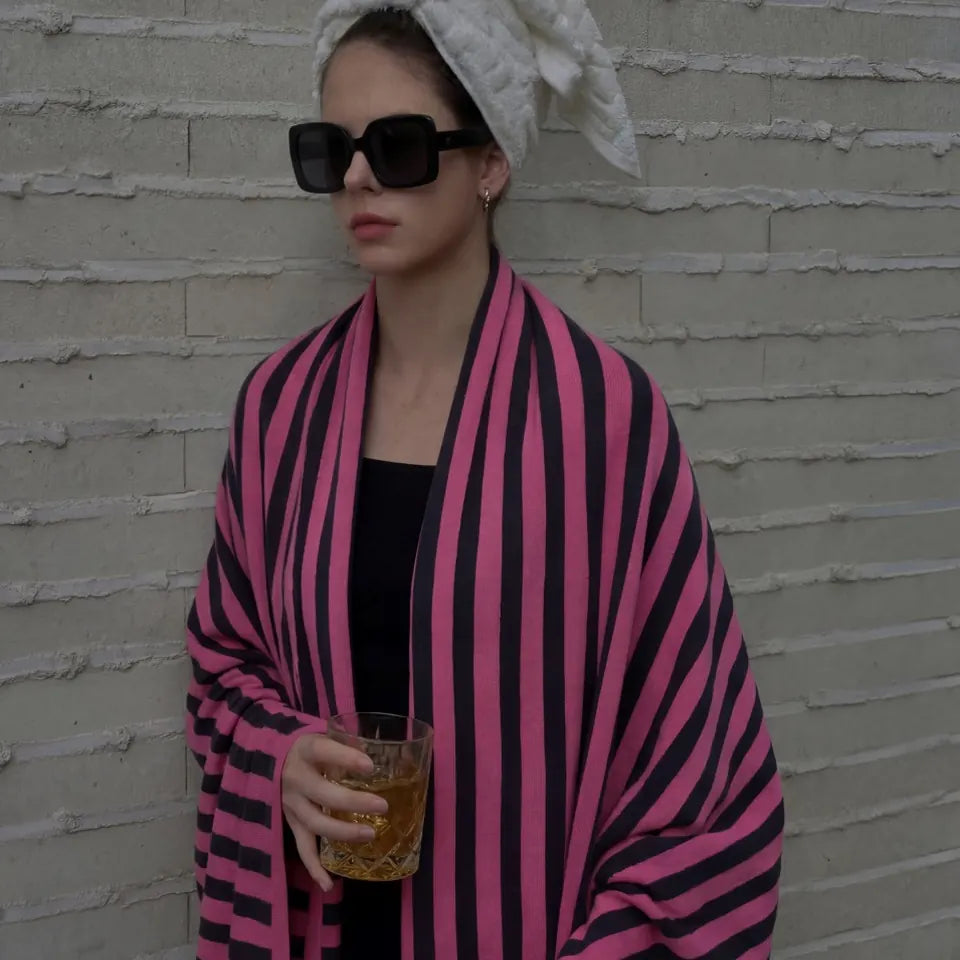 Fine Stripe Throw 39
