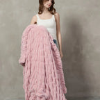 Plush Cable Throw 56