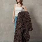 Plush Cable Throw 67