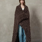 Plush Cable Throw 69