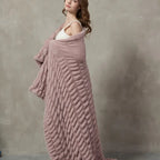Plush Cable Throw 95