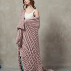 Plush Cable Throw 97