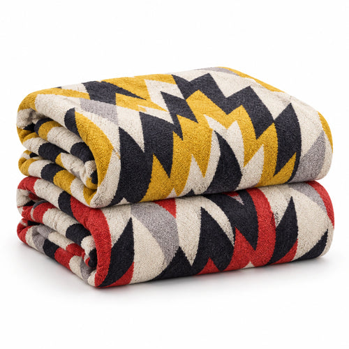 Abstract Geo Throw white background product image