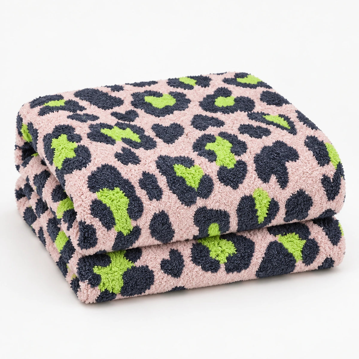 Leopard Pop Throw white background product image