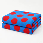 Retro Dot Throw white background product image