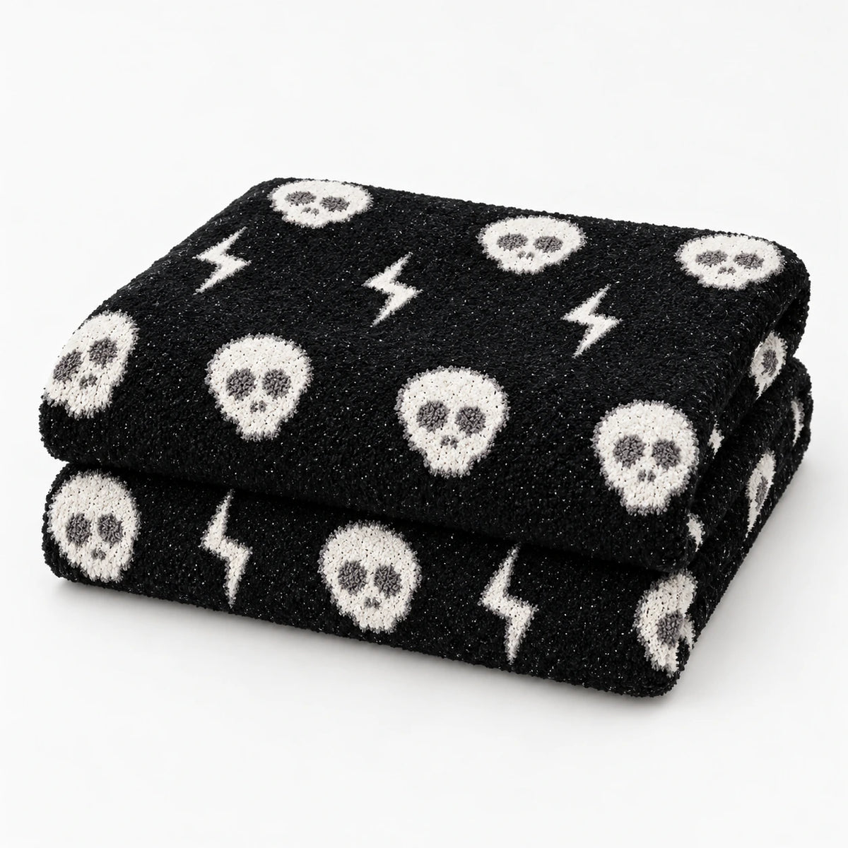 Skull Flash Throw white background product image